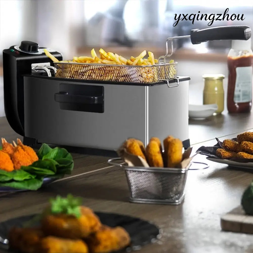 3L Electric Air Fryer - Silver / EU