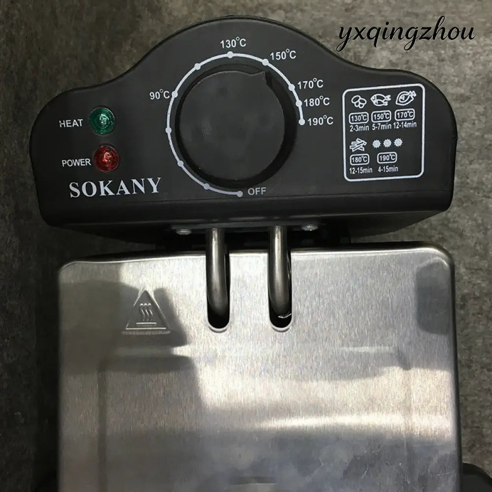 3L Electric Air Fryer - Silver / EU