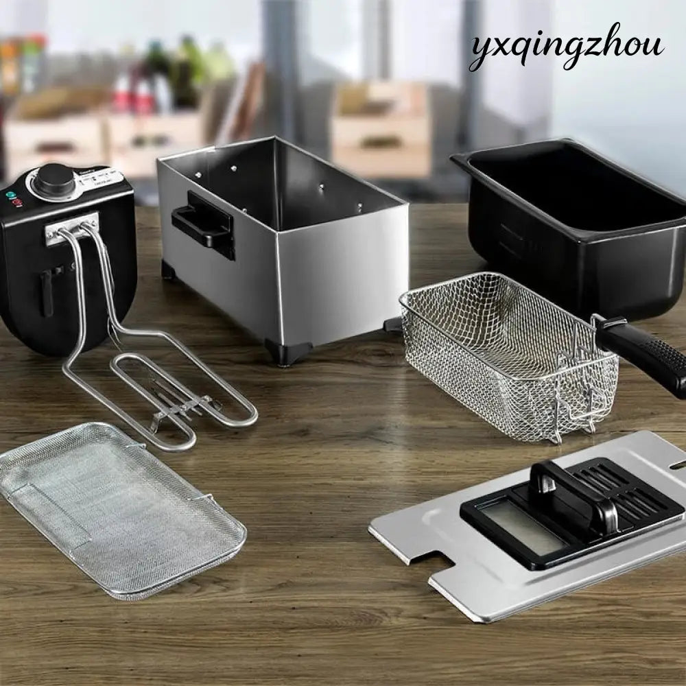 3L Electric Air Fryer - Silver / EU