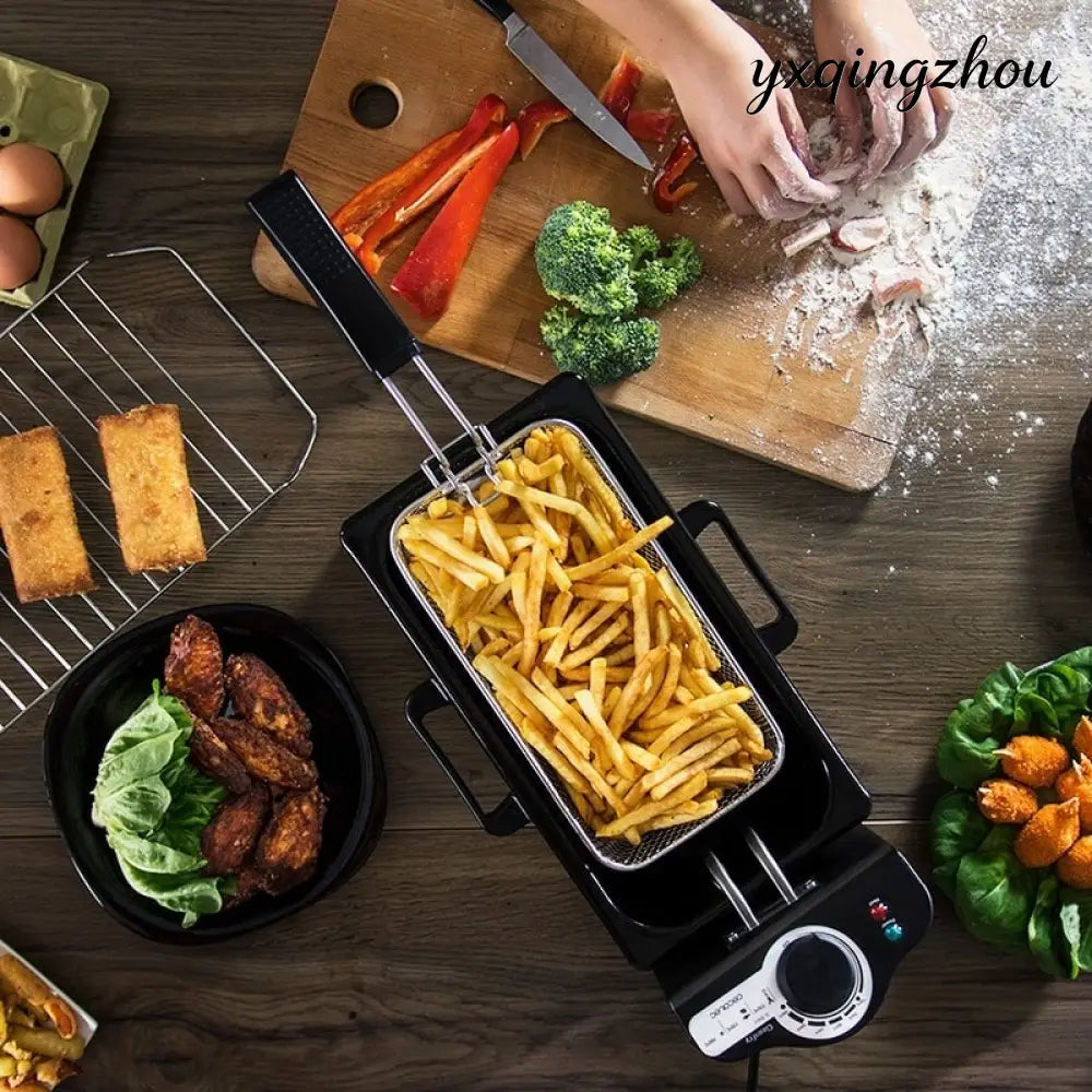 3L Electric Air Fryer - Silver / EU