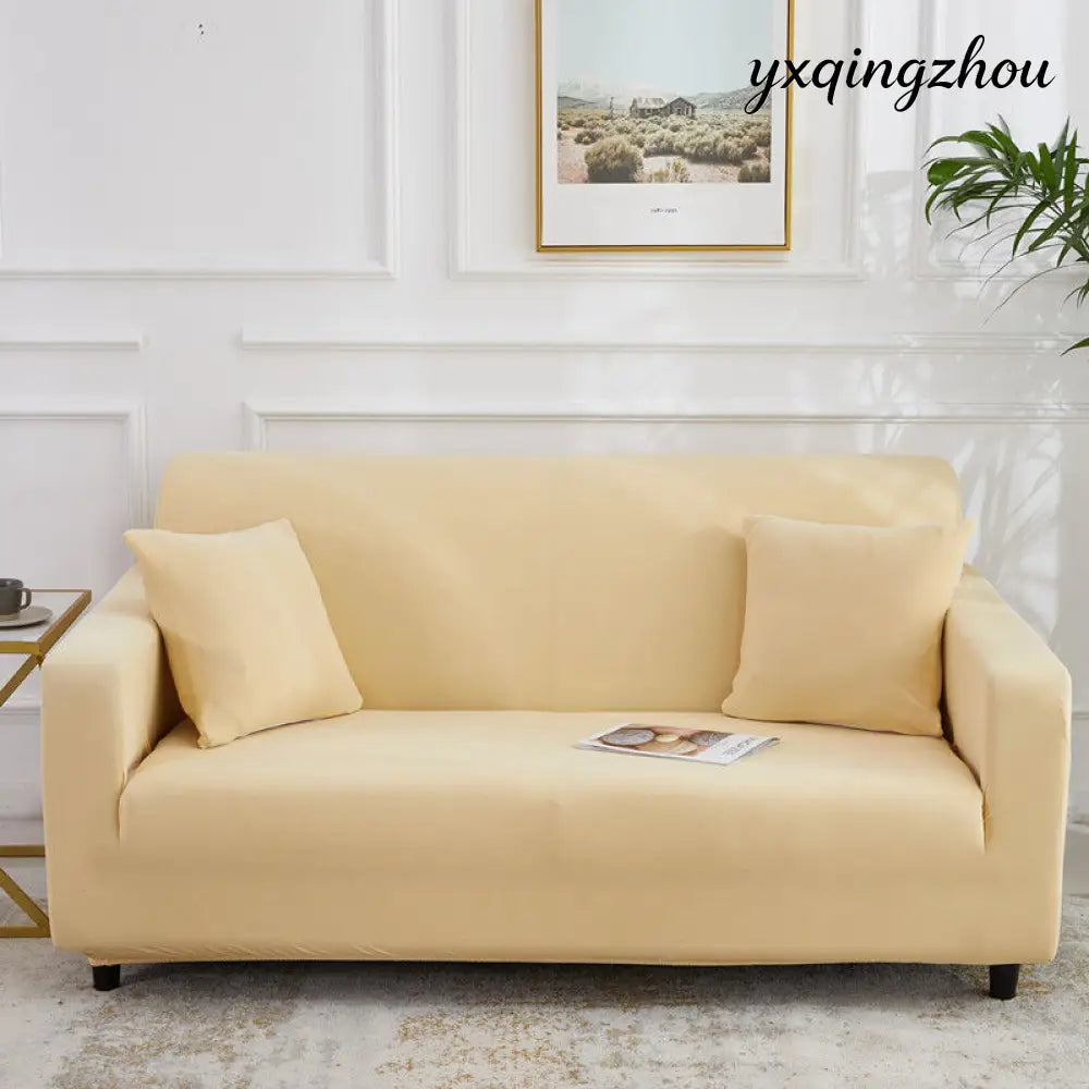 All-Inclusive Stretch Sofa Cover - Single 90 140cm / Beige