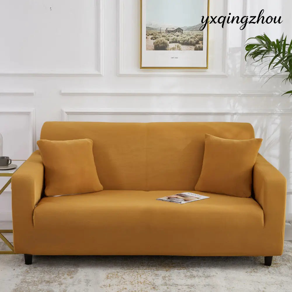 All-Inclusive Stretch Sofa Cover - Single 90 140cm / Camel