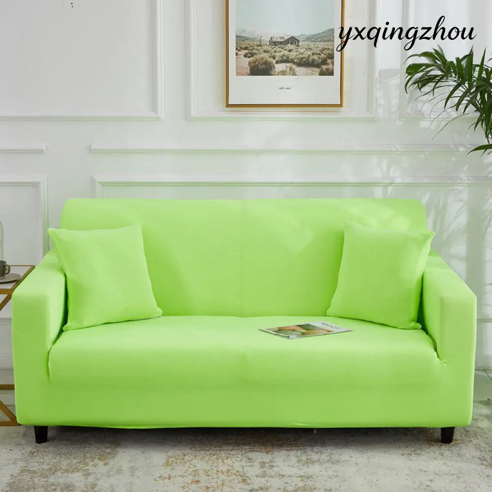 All-Inclusive Stretch Sofa Cover - Single 90 140cm / Fluorescent green
