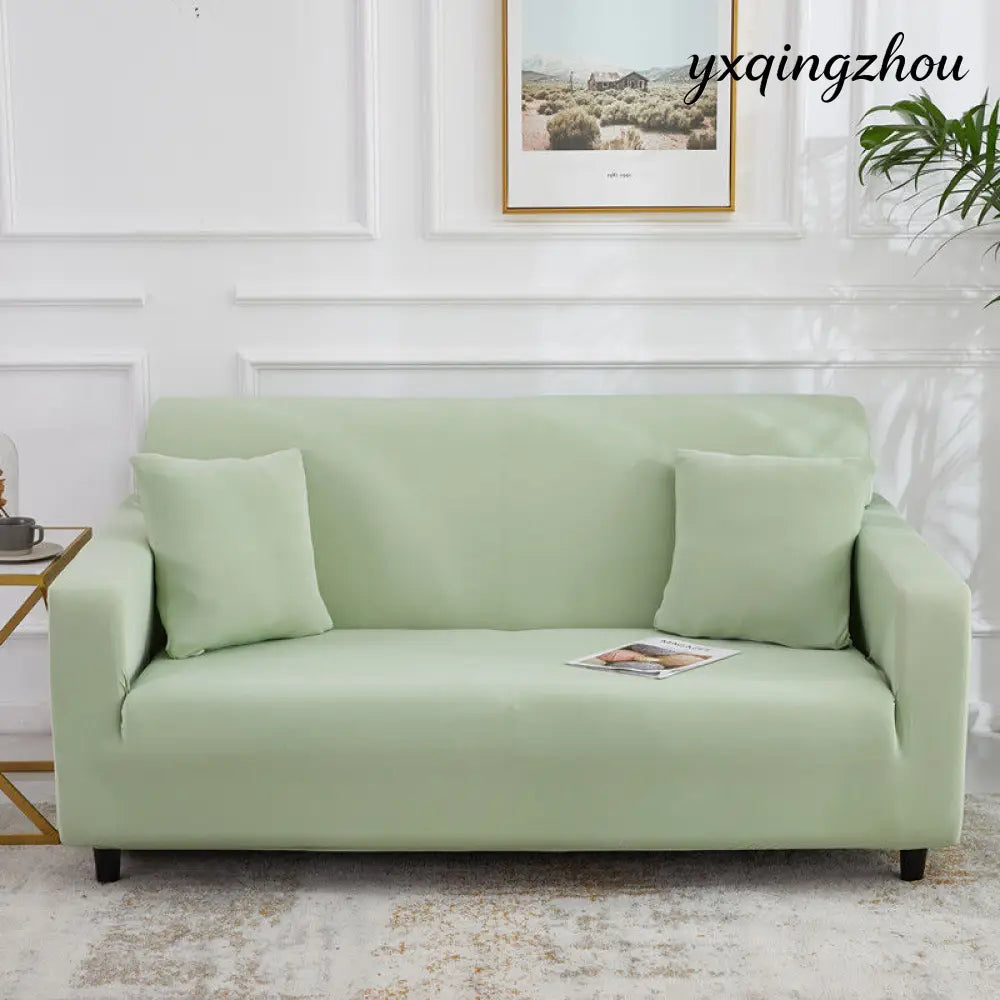 All-Inclusive Stretch Sofa Cover - Single 90 140cm / Lemon Green