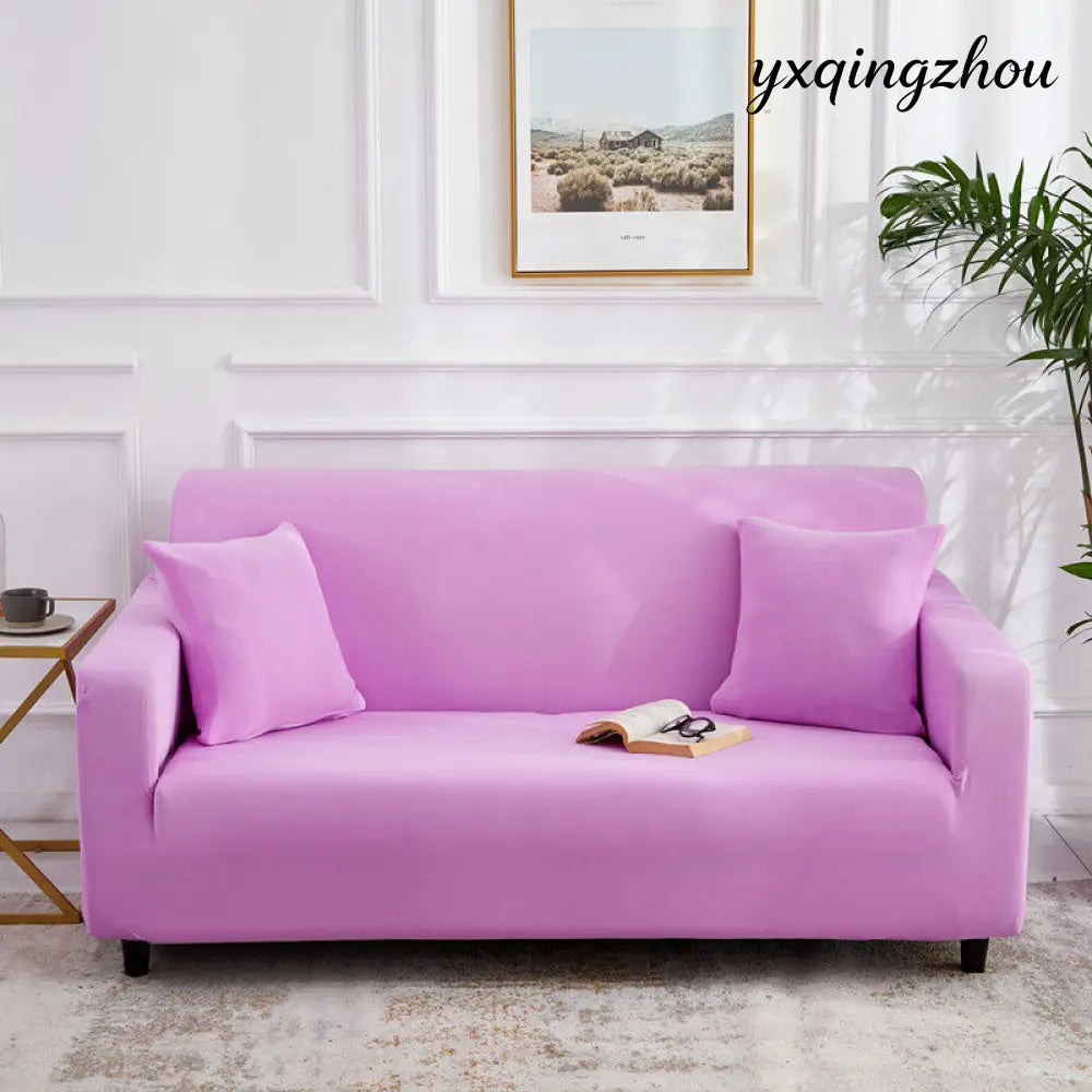 All-Inclusive Stretch Sofa Cover - Single 90 140cm / Light Purple