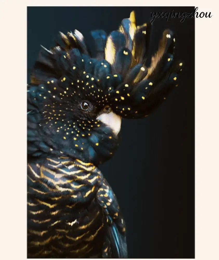 Animal Print Canvas Wall Art - H256B / 20x30CM