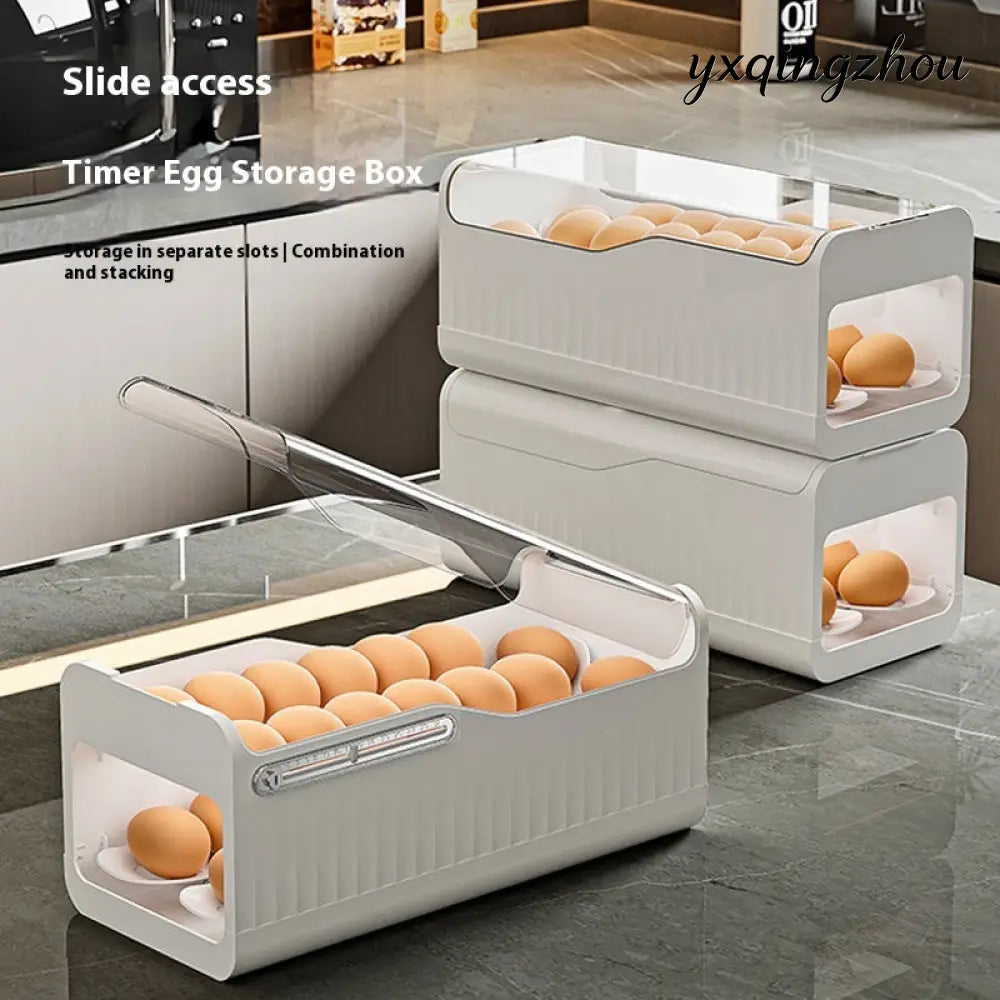Drop-Resistant Egg Storage Box