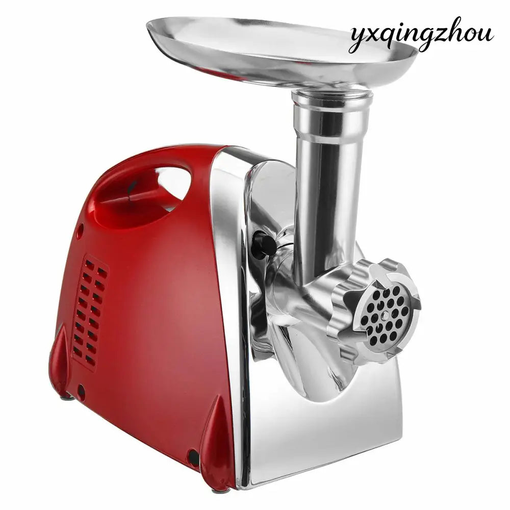 Electric Meat Grinder - Red / EU