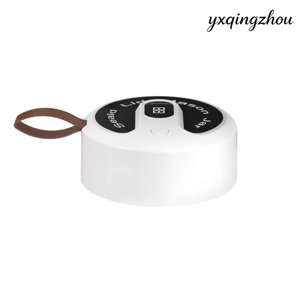 Electric Vacuum Jar Sealer - White
