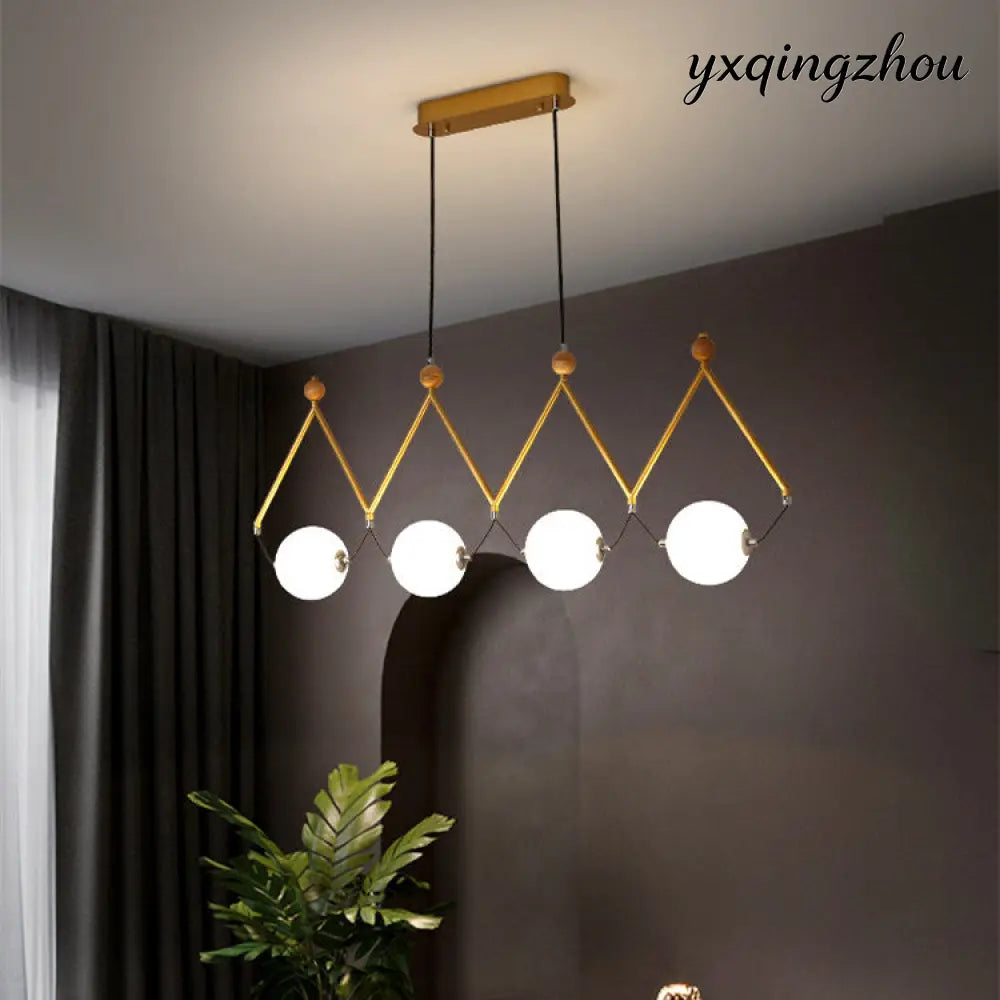European Multi-Head Dining Pendant Lamp