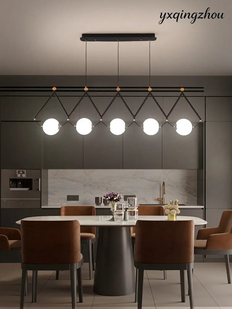 European Multi-Head Dining Pendant Lamp