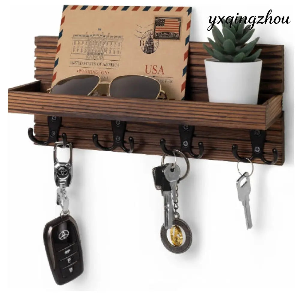 Floating Wooden Wall Shelf