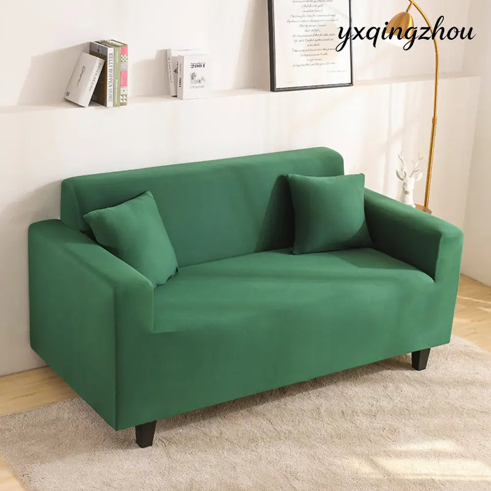 Full Coverage Sofa Cover - Green / 45X45