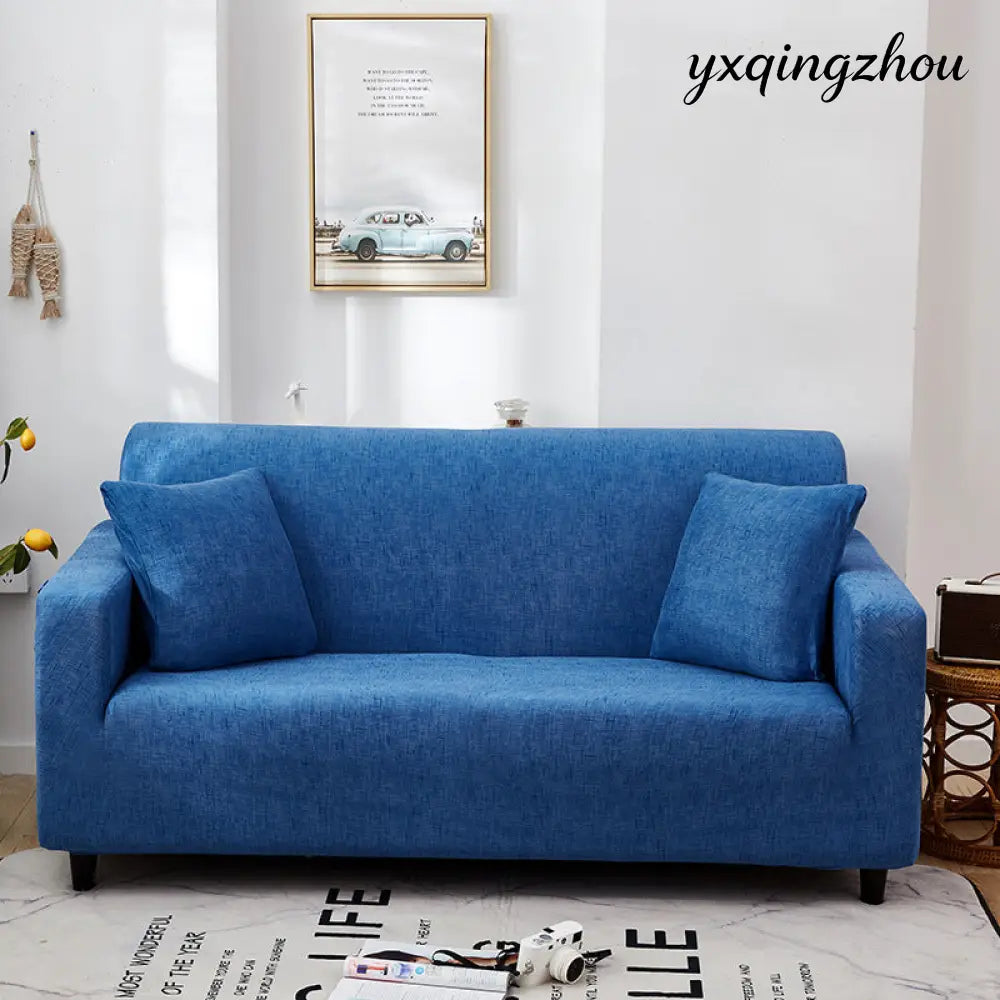 Geometric Print Sofa Cover - P / 90 140
