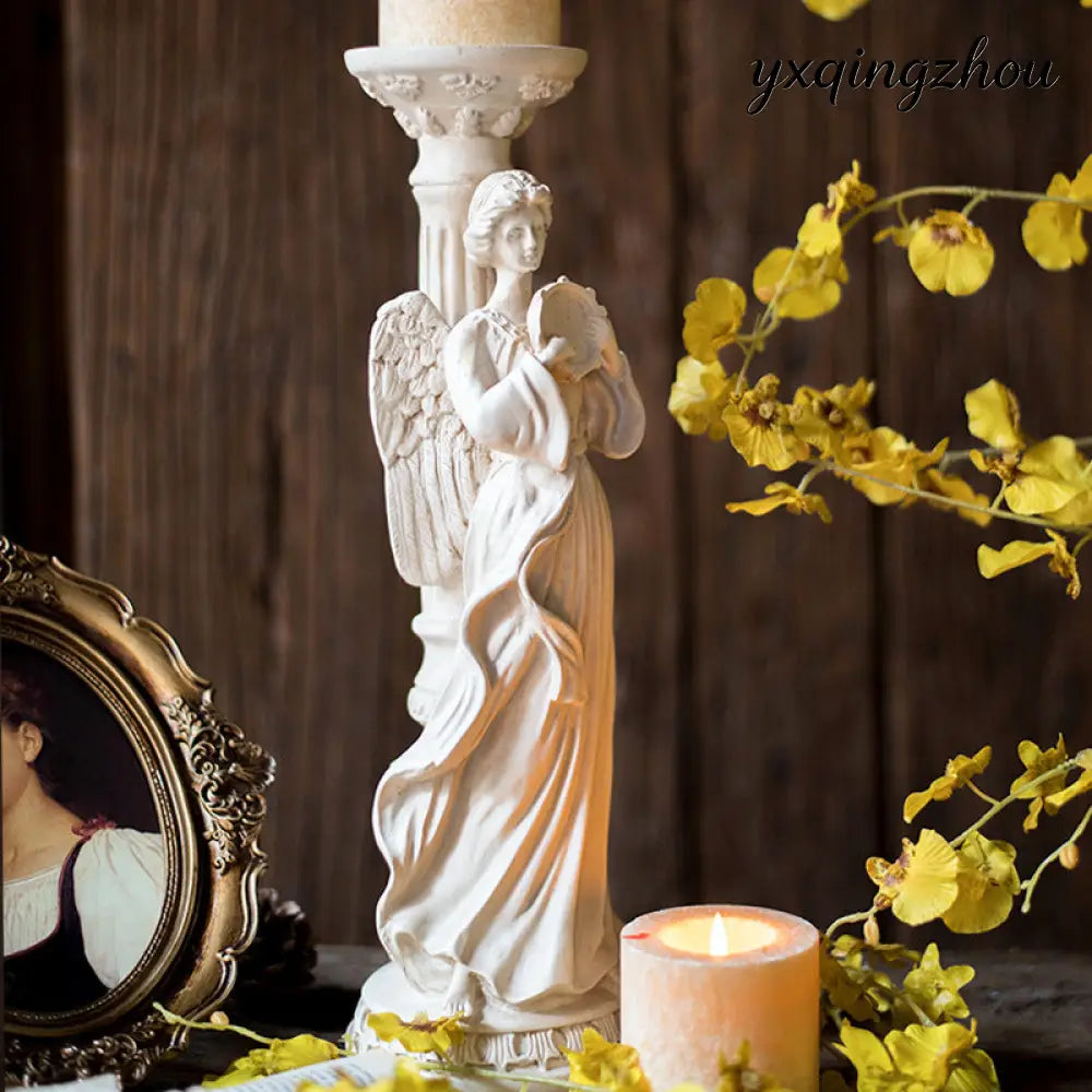 Goddess Sculpture Candle Holder