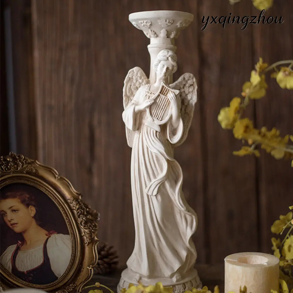Goddess Sculpture Candle Holder - C