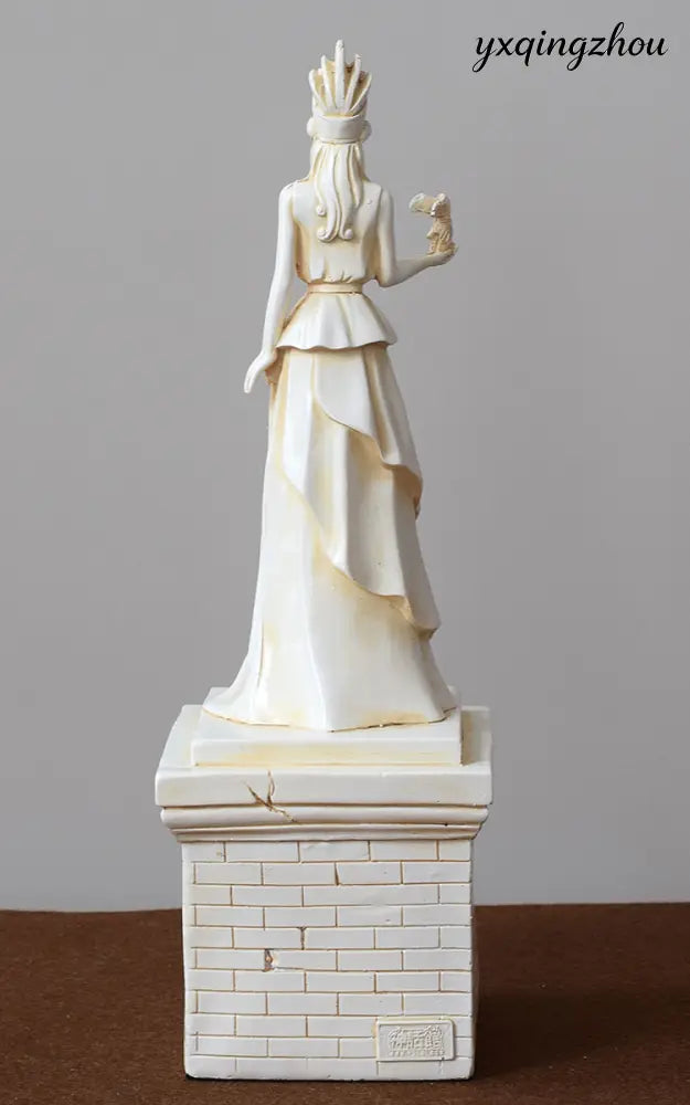 Greek Goddess Athena Resin Statue