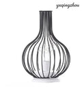 Hollow Iron Bottle Table Lamp - Decanter