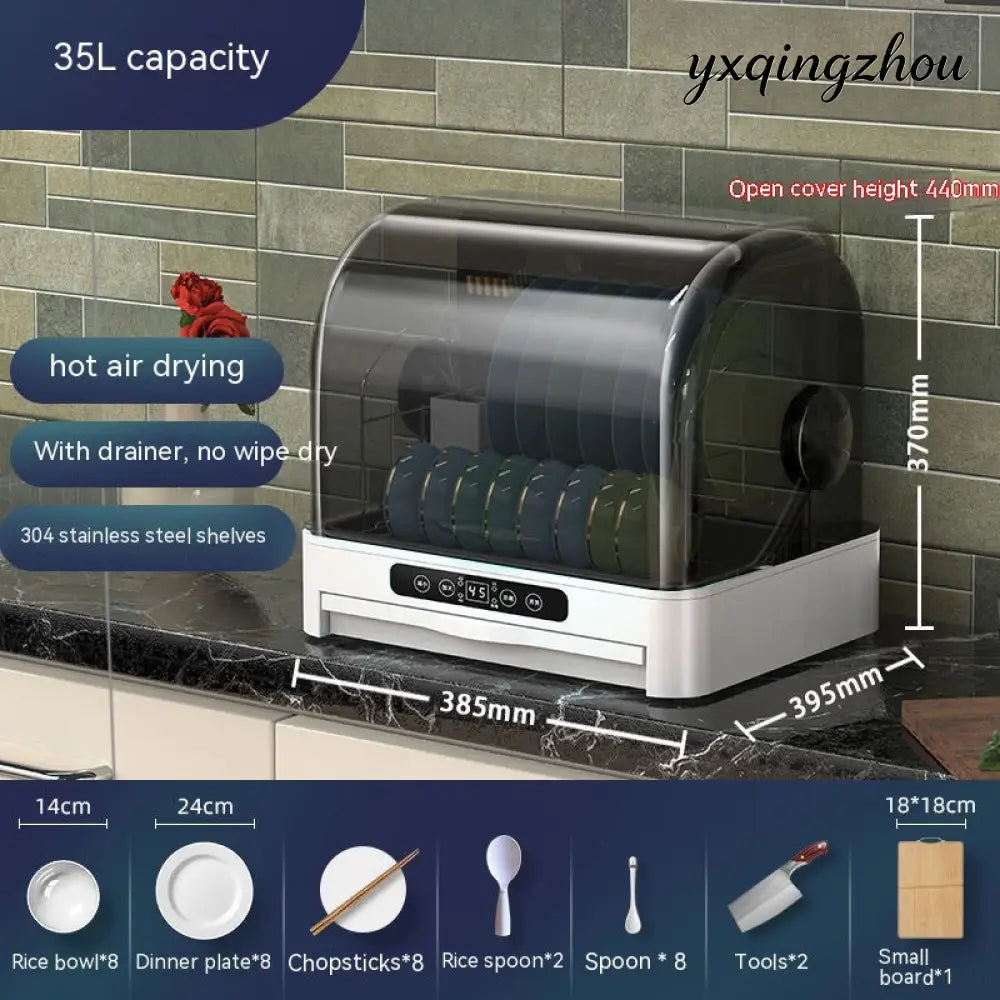 Kitchen Dish Disinfection Dryer - White 35L / 220V US
