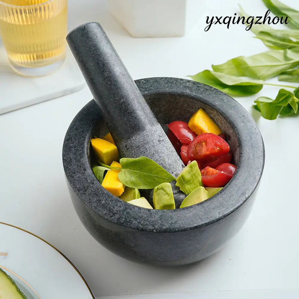 Marble Mortar and Pestle Set
