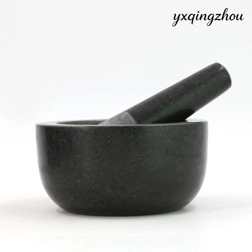 Marble Mortar and Pestle Set - Black
