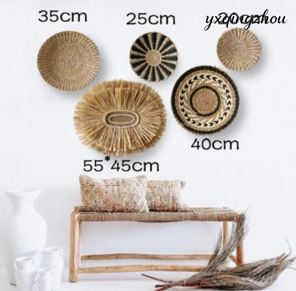 Moroccan Bohemian Wall Hanging Plates - 2Combination