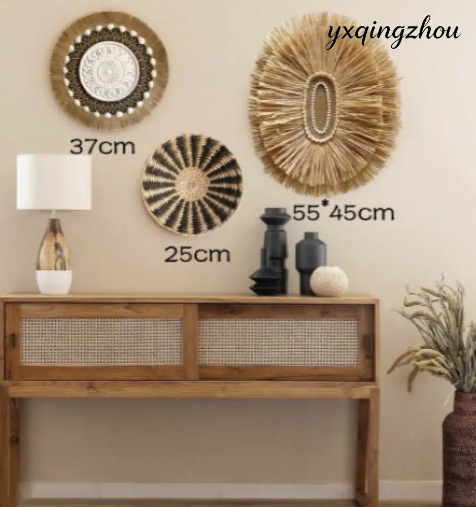 Moroccan Bohemian Wall Hanging Plates - 3Combination