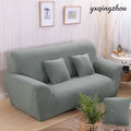 Non-Slip Floral Sofa Cover - Silver grey / 1seat