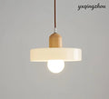 Nordic Milky White Pendant Lamp - 7W Tricolor Light / Milky White