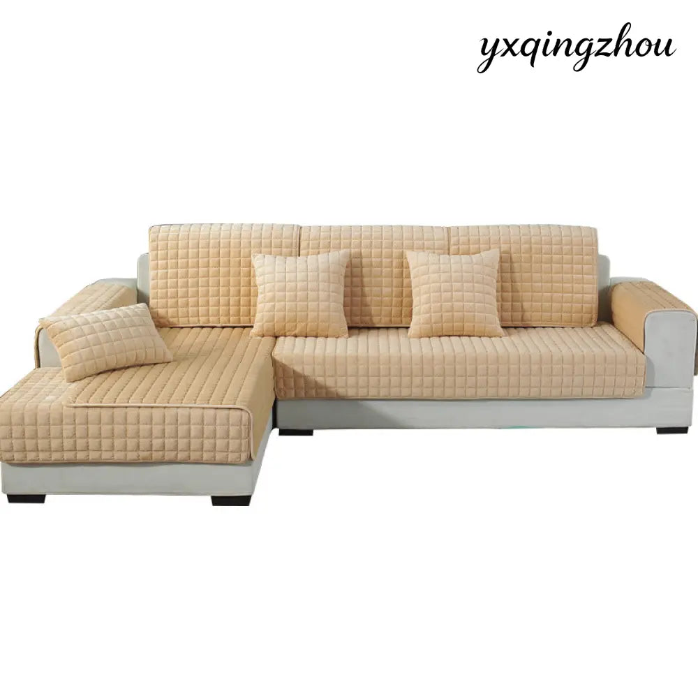 Plush Sofa Cover