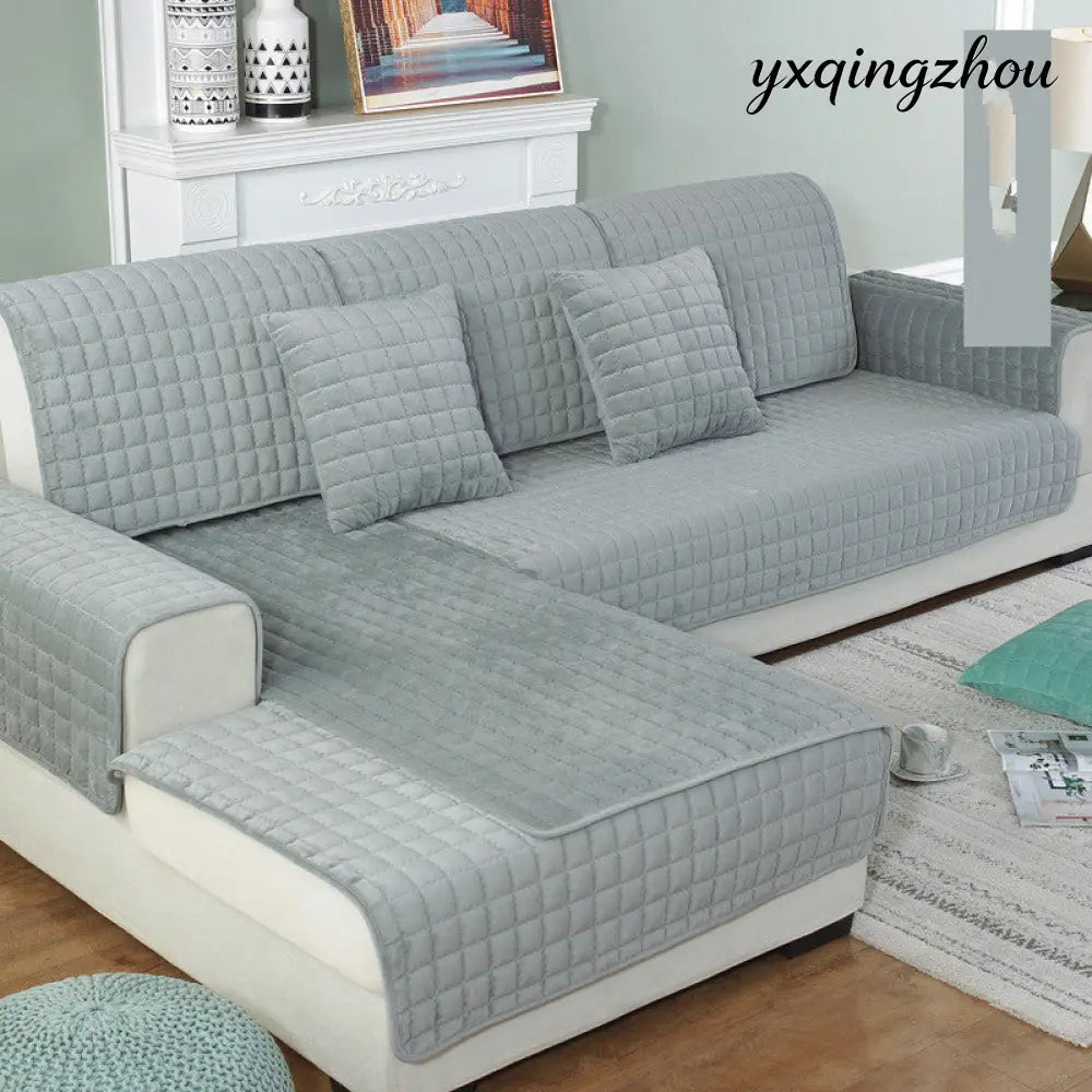 Plush Sofa Cover
