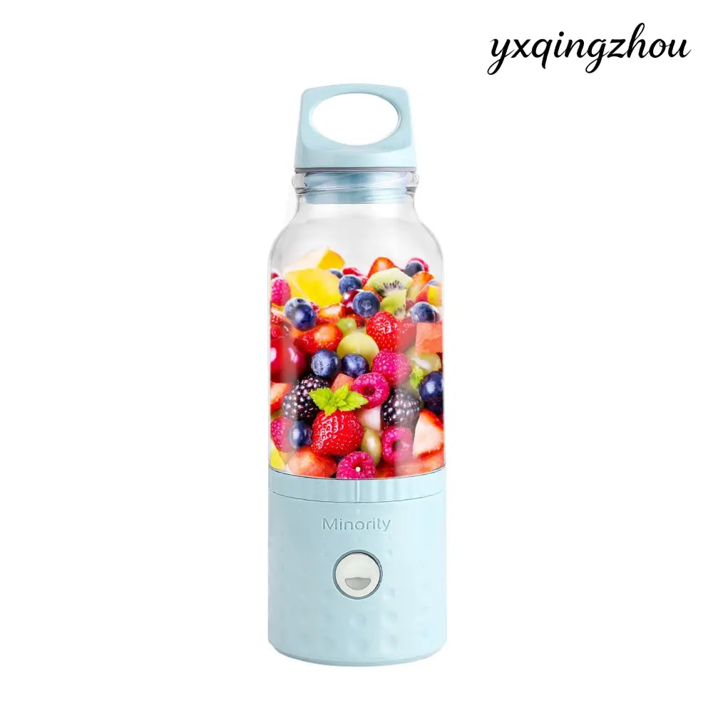 Portable USB Blender Cup - Blue / USB