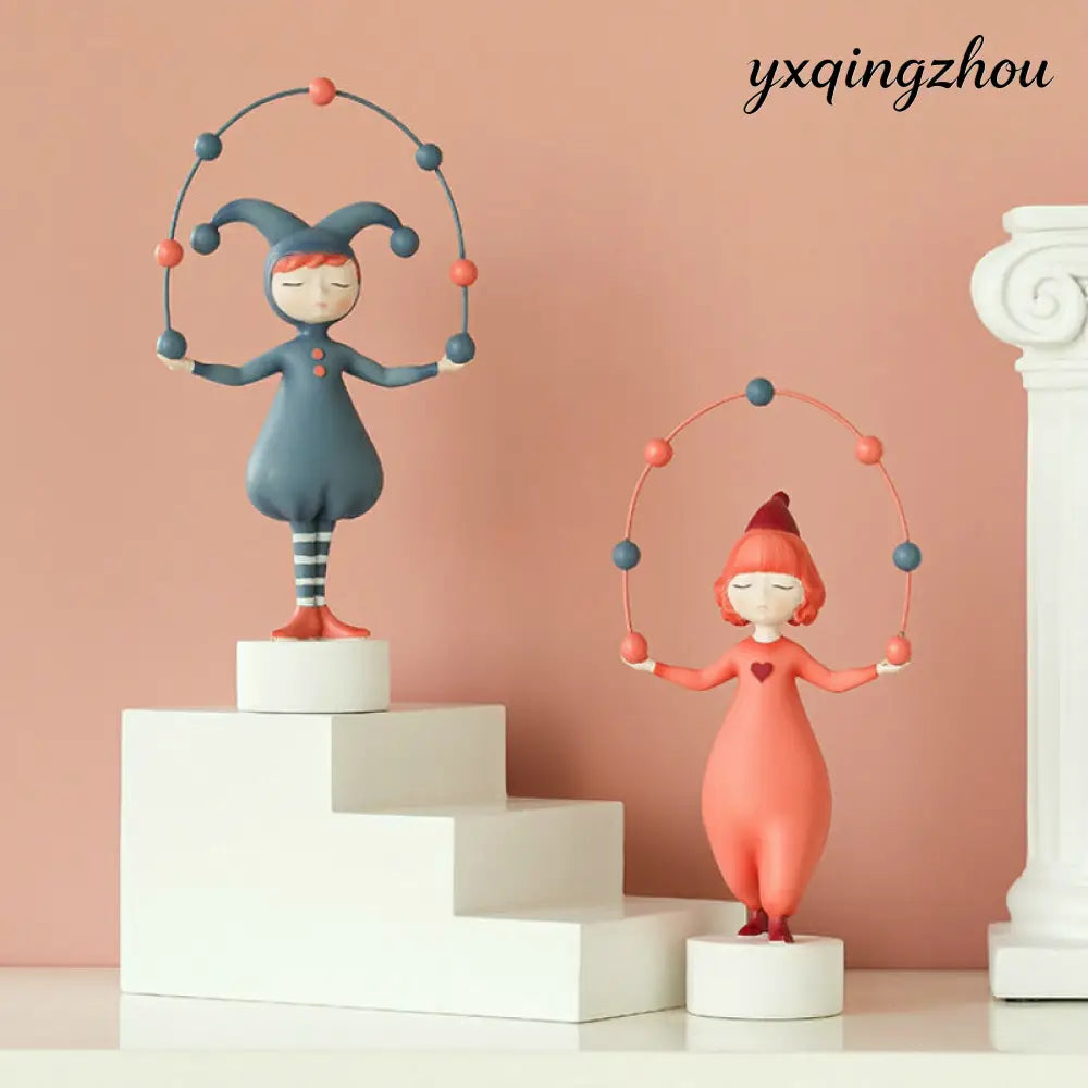 Resin Elf Sculpture Ornament