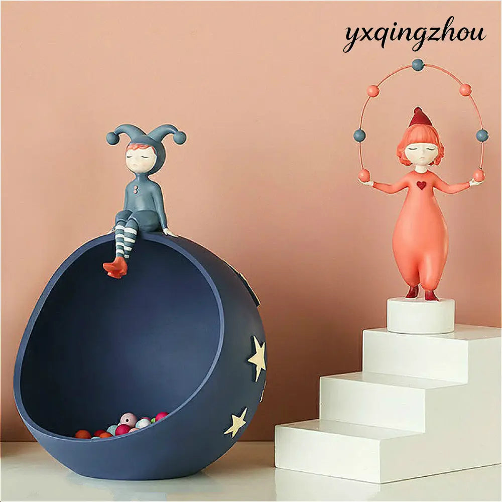 Resin Elf Sculpture Ornament