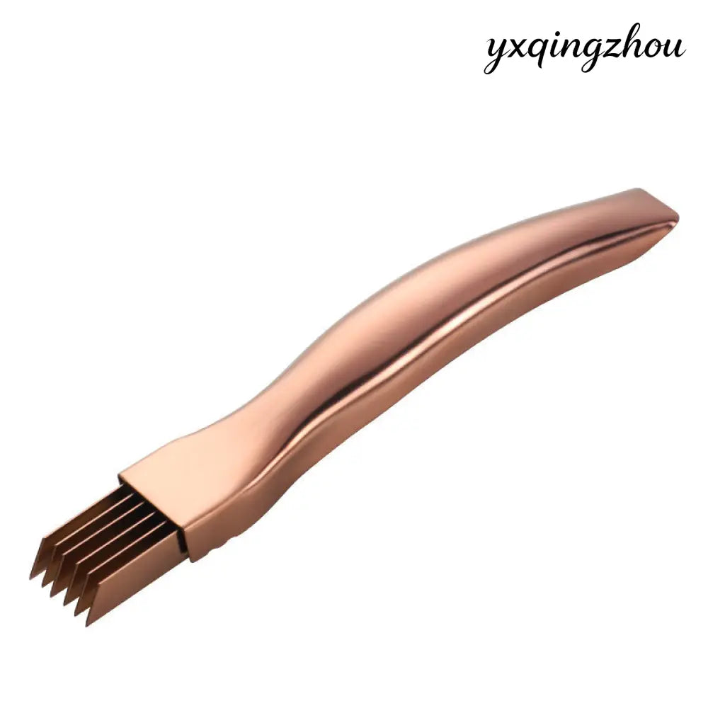 Spring Onion Chopper and Grater - Rose Gold